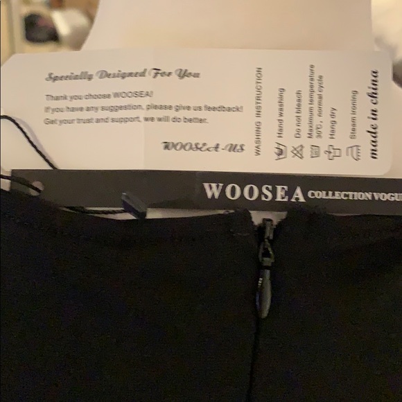 WOOSEA WOMEN’S VOGUE COLLECTION BLACK DRESS - Picture 8 of 8